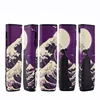 Purple-toned kanagawa samurai