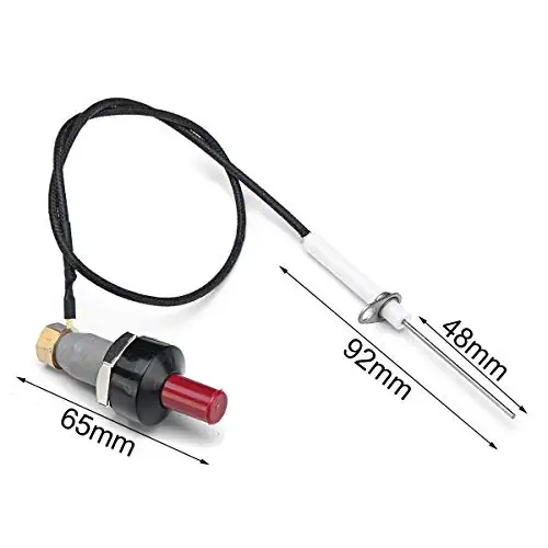 Universal Piezo Spark Ignition w/ Cable Push Button Igniter For Gas Grill BBQ L 