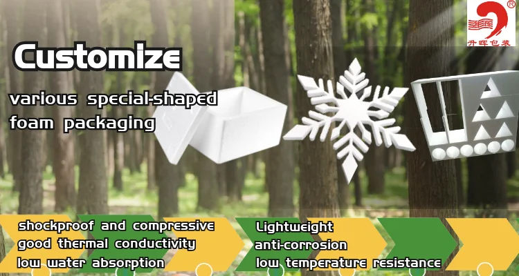 styrofoam shipping carton