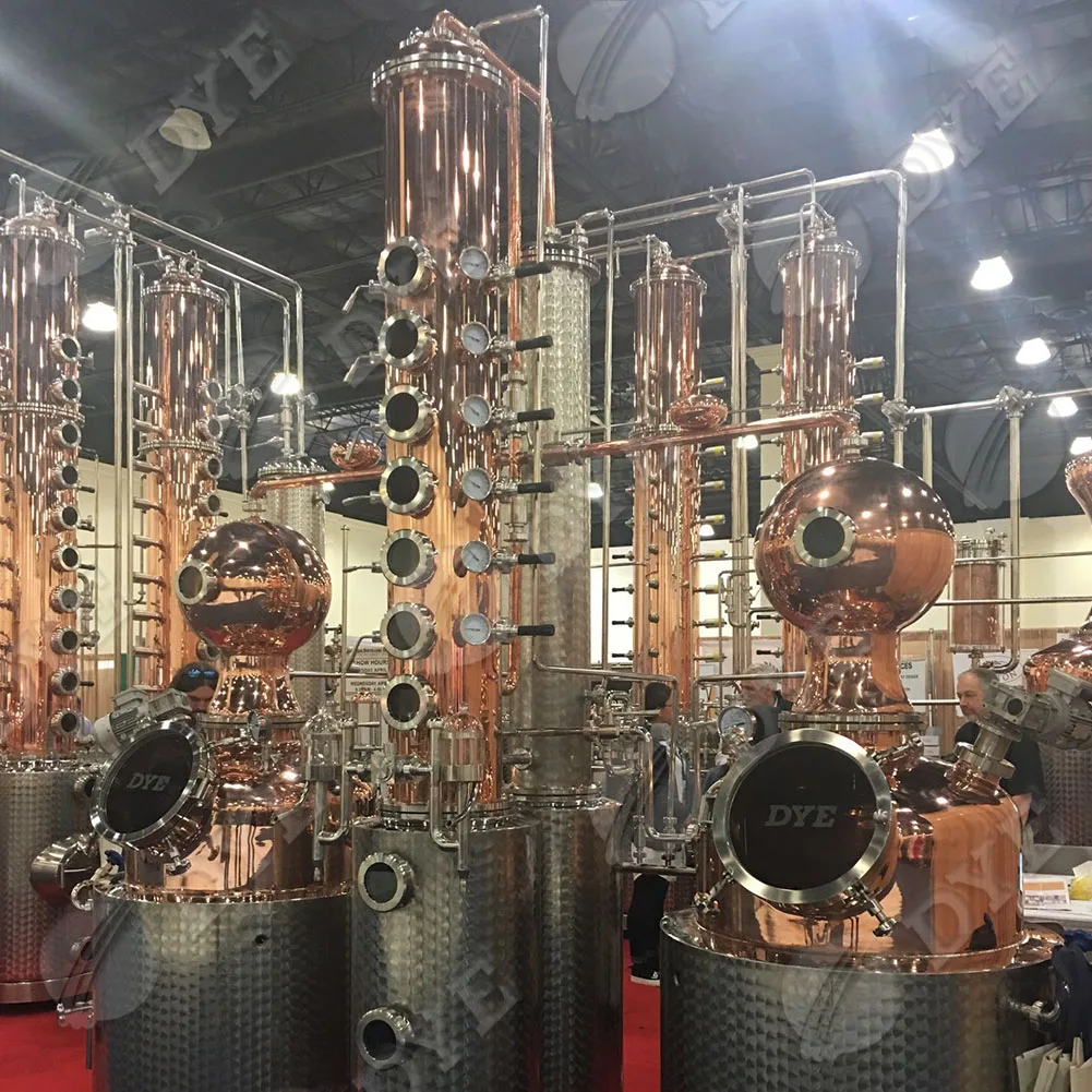 Краситель для дома спиртовые Дистилляторы колонна дистилляции котел паровой дистиллятор используется для продажи