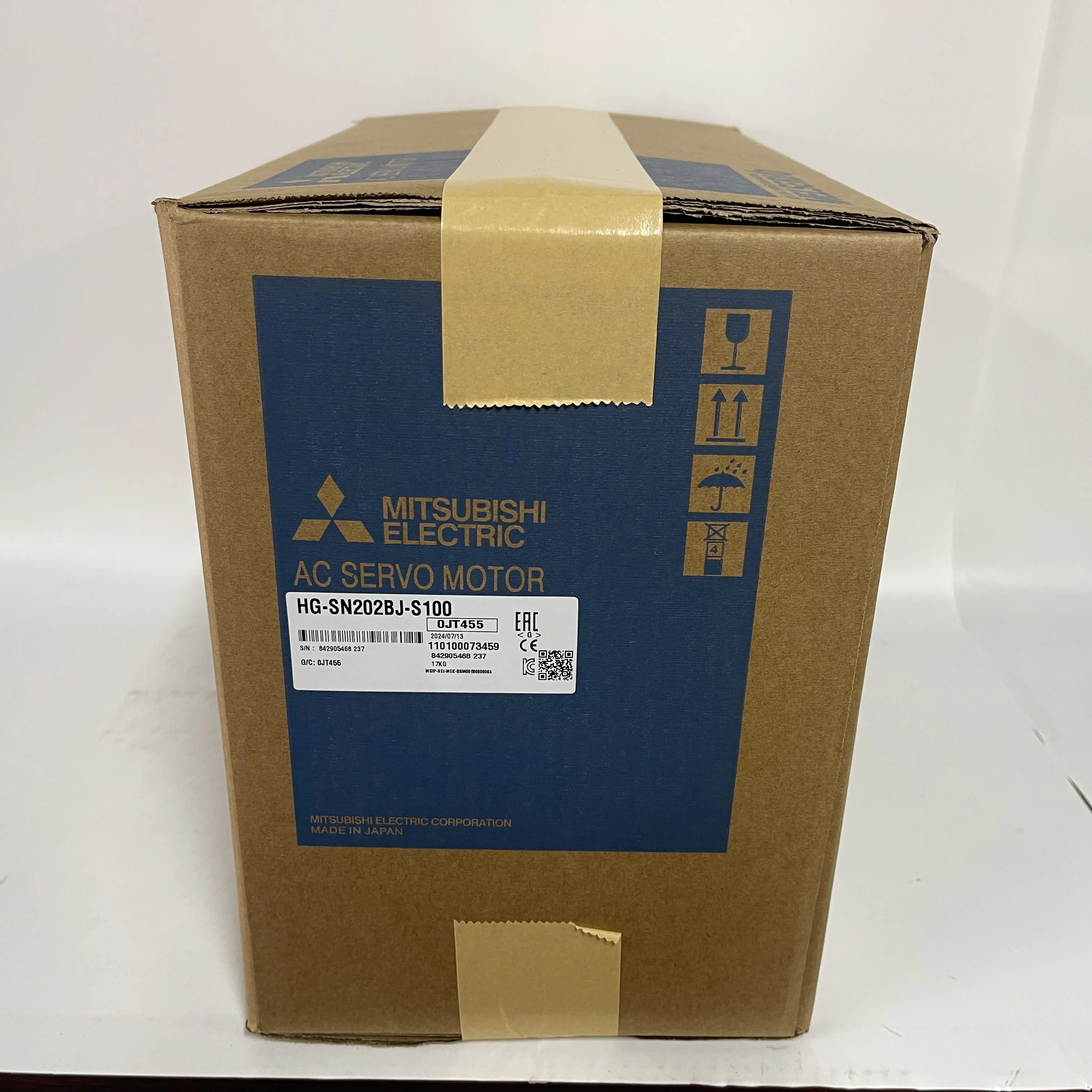 Mitsubishi AC Servo Motor HG-SN202BJ-S100