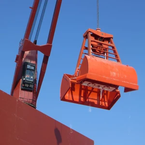 Factory Production Price Concessions Electric Hydraulic Grab 5m3 Double Hydraulic Grab Shell Grab
