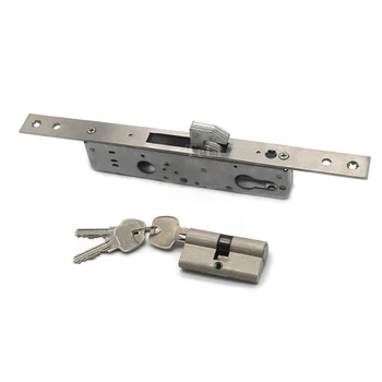 Factory price OEM/ODM different size aluminum latch lock mortise sliding door hook lock