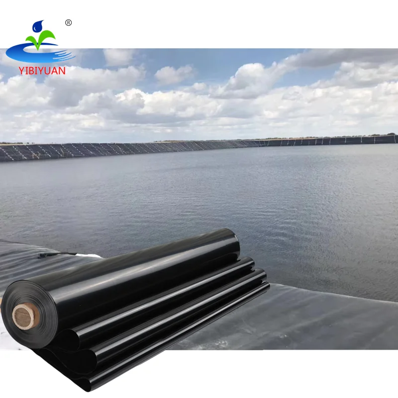 Farm Irrigation Water Geomembrane Tanks 45 Mil Waterproof Hdpe Geomembrane Pond Liner