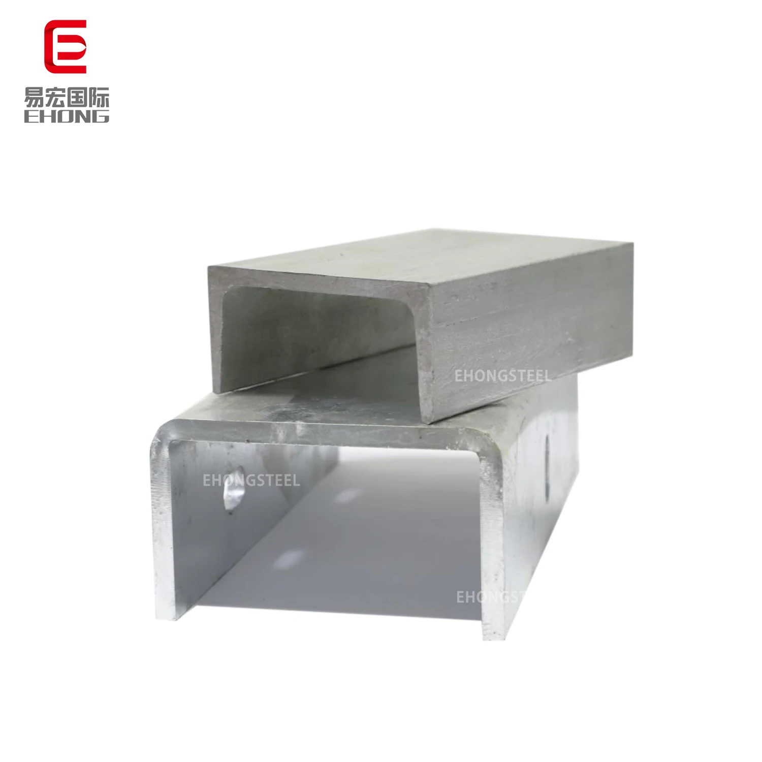 Viga tipo U laminada en caliente GB Standard Q235 Q355, la más vendida y de bajo precio, para la industria de la construcción.