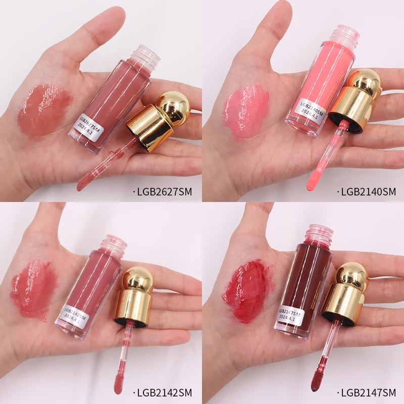 Waterproof Long-Lasting Vegan Lip Tint Moisturizing Lip Gloss Makeup With Custom Logo Lip Glaze Base With MSDS Certificate details