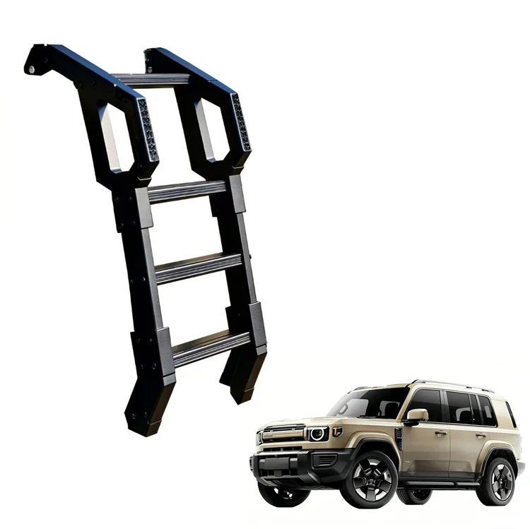 Escalera lateral para coche Maremlyn para Icar V27, escalera plegable de aleación de aluminio, accesorios exteriores para vehículos eléctricos (EV) todo terreno