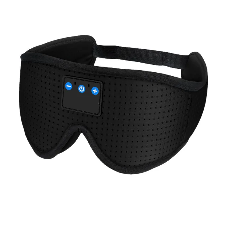 High Quality Oem Tpu Logo Detachable Multifunctional Binaural Stereo Wireless Sleep Music Eyemask With 3d Memory Foam