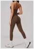Set leggings reggiseno U marrone