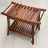 NZ608 Teak Bathroom Stool