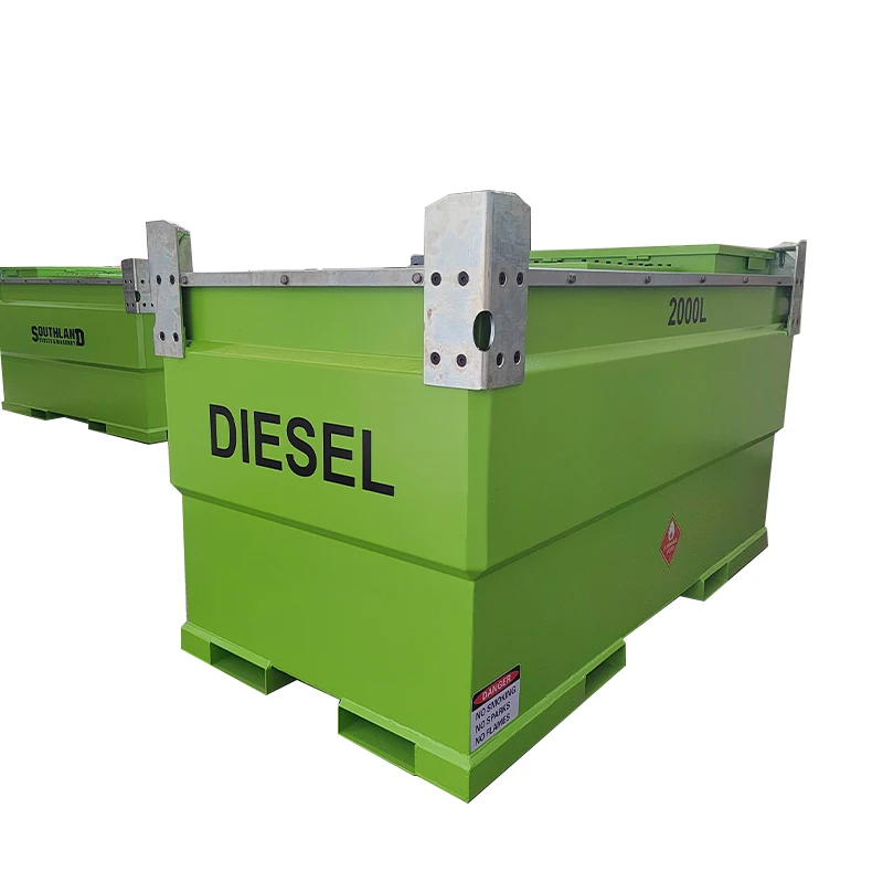 Portable filling station diesel gasoline liquid fuel tank Carbon diesel tank without pump vertical diesel transfer tank