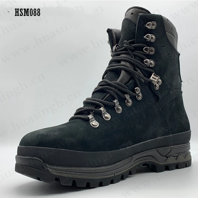 LXG,Russian Market Popular PU+rubber Composite Outsole Tactical Boots Full Leather Outdoor Training Winter Combat Boots HSM088