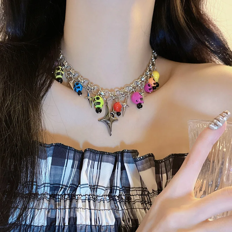 【激レア/希少/完売品】ディーゼル grunge chine necklace Amazon.com: Z-Jeris Y2K Star Necklace for Women Teen Vintage