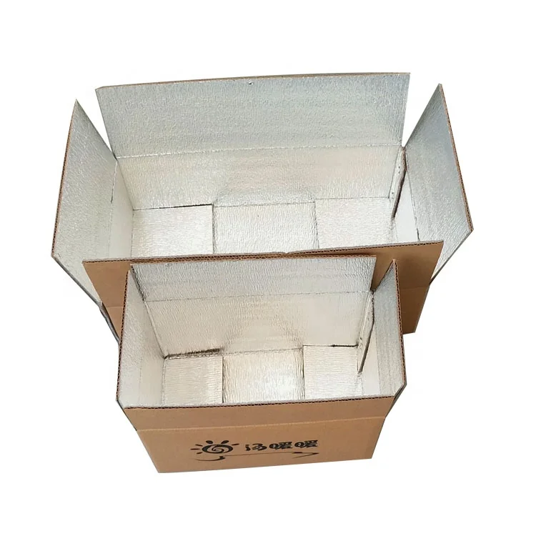 Insulated boxes for shipping food