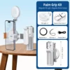 White Stick with Light and Magnetic Plate