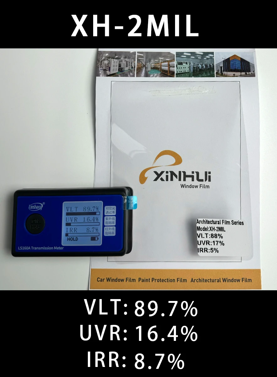 2mi Safety and Security Film Glass Tint  Anti Explosion Anti Blast Glass Building Film
