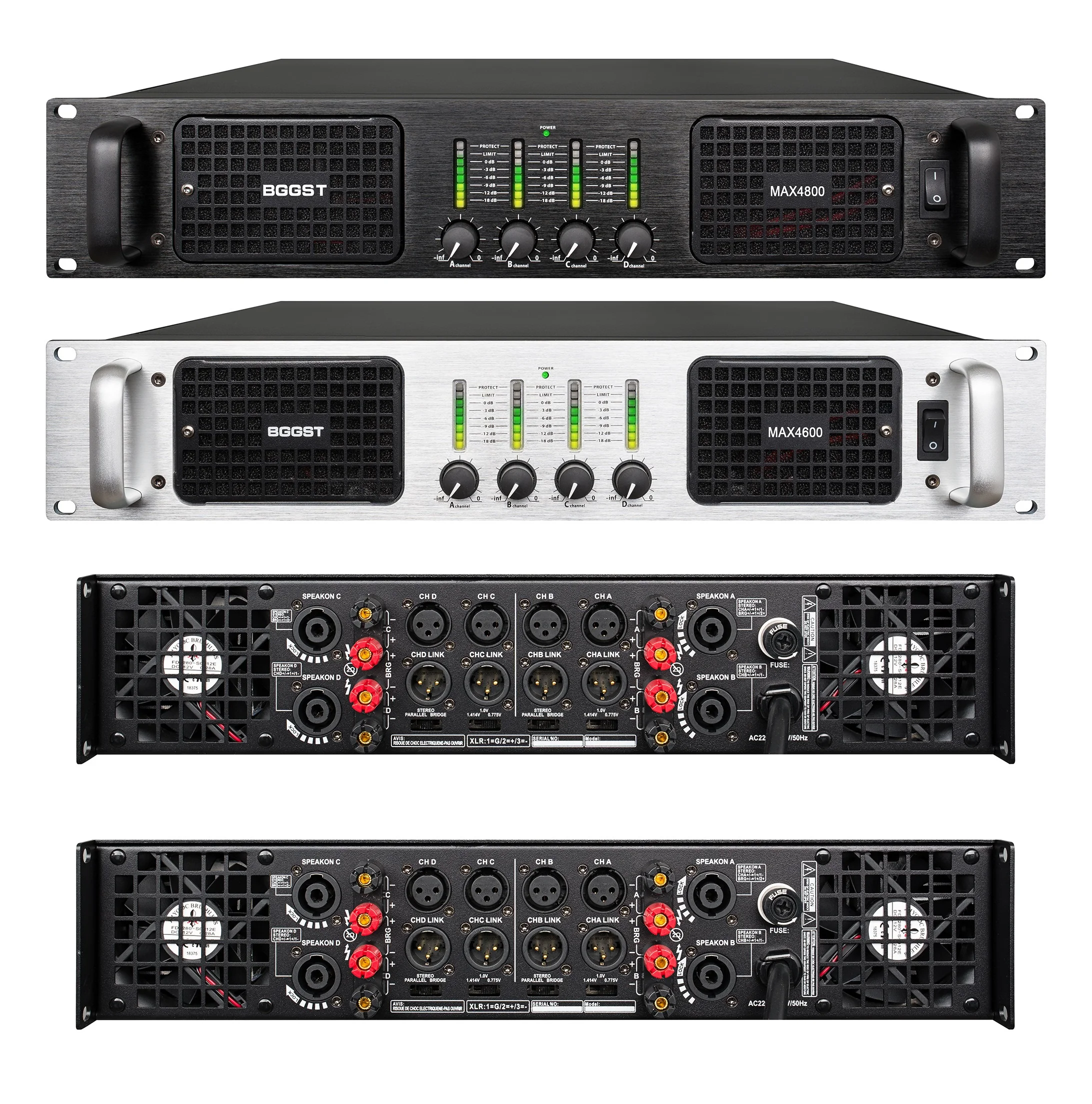 MAX4800 800W Power Amplifier - Ideal for KTV & Outdoor Use