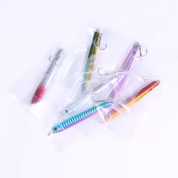 CHEERY 30g 40g Long Casting Metal Bionic Jigging Lure High Quality Fishing Bait for Ocean Boat Fishing – Metal Jig – view 4