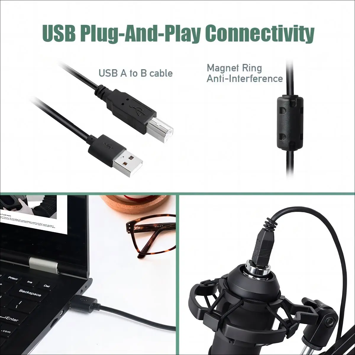 Plastic Samson C01 Large Diaphragm Condenser Microphone Made in China Large Diaphragm Condenser Microphone