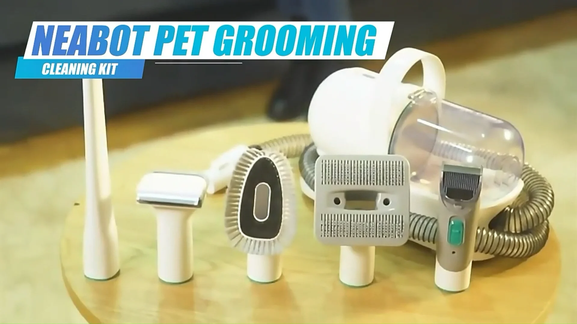 Neabot Dog Grooming Kit Innovative Pet Vacuum Cleaner,Crevice Tool