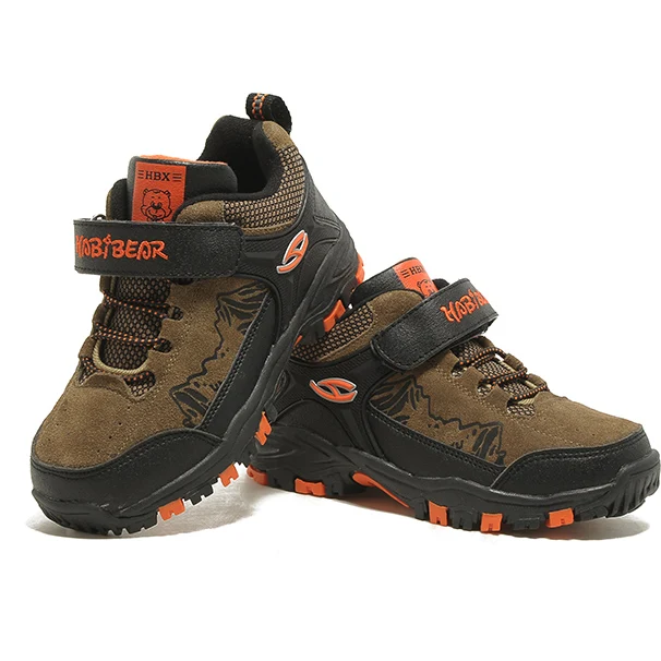 Дети скалолазание обувь пеший Туризм сапоги и ботинки для девочек Hobibear завод