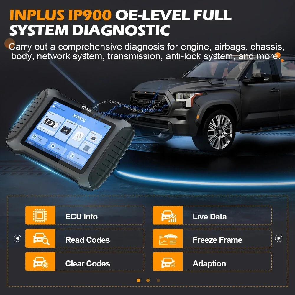 Magazzino UE XTOOL IP900 Dispositivo di programmazione ECU per auto Macchina diagnostica automobilistica Strumento di lettura codici OBD2 per auto_voghion.com