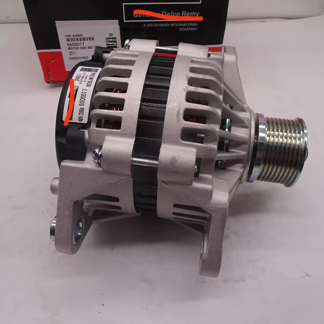 トラック8600017発電機カーオルタネーター24V70A用の真新しい