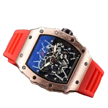 New hollow out design precise trend mechanical retro simple Spider web decoration golden case quartz watch