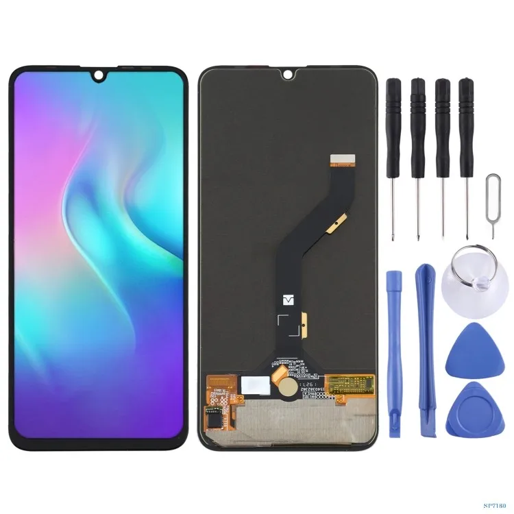 For Tecno Phantom 9 Original LCD Display Touch Screen Digitizer Frame Assembly Outer Glass Lens