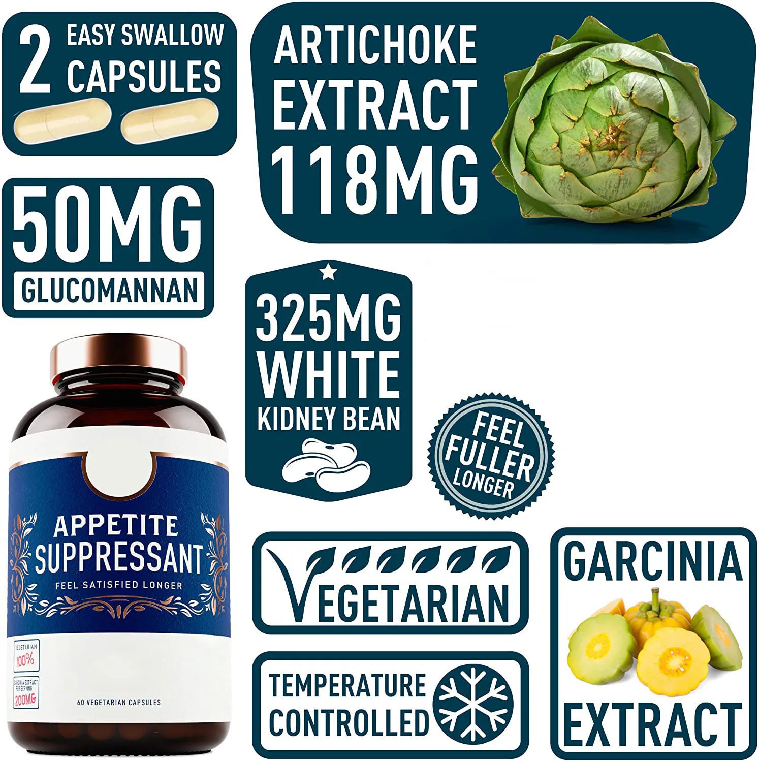 Oem White Kidney Bean Extract Artichoke Leaf Extract Garcinia Cambogia