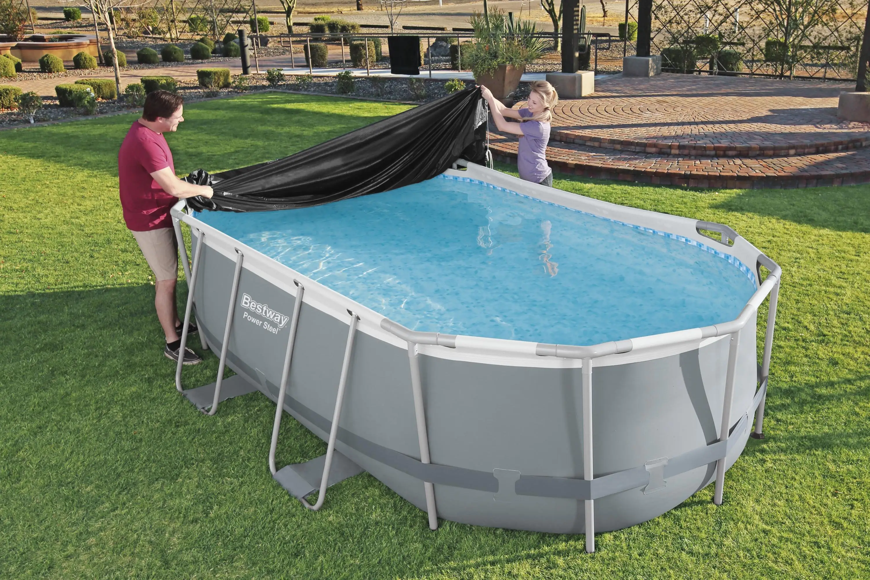 Bestway 58425 pool cover pvc