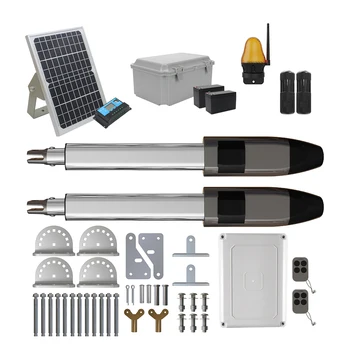 heavy duty 300-350KGS single leaf  two remote control electric swing gate operators