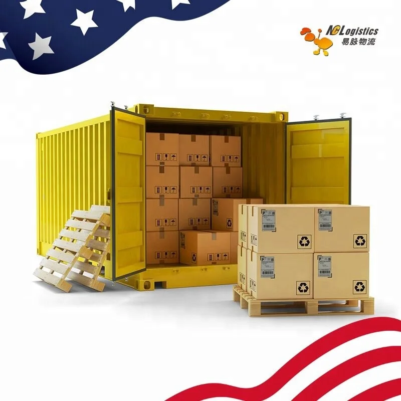 FCL 20GP/40HQ DDP Sea Shipping Company Import/export Freight Forwarder Ship From China to USA Los Angeles New York Honolulu