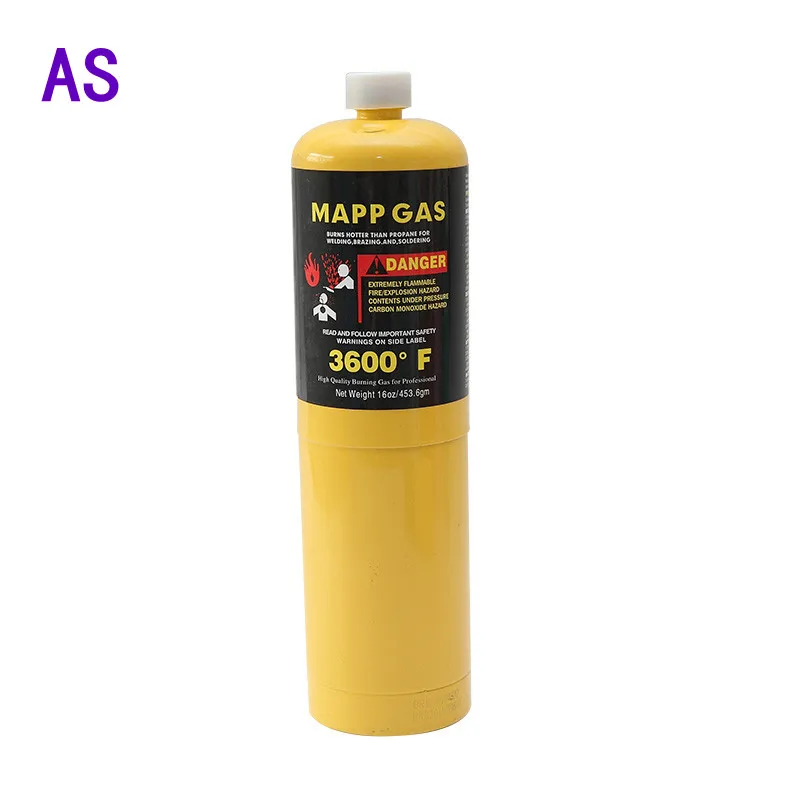 DOT Certificate 3600F Mapp Gas Cylinder for Welding Handheld Torches Map-PRO Gas Cylinder