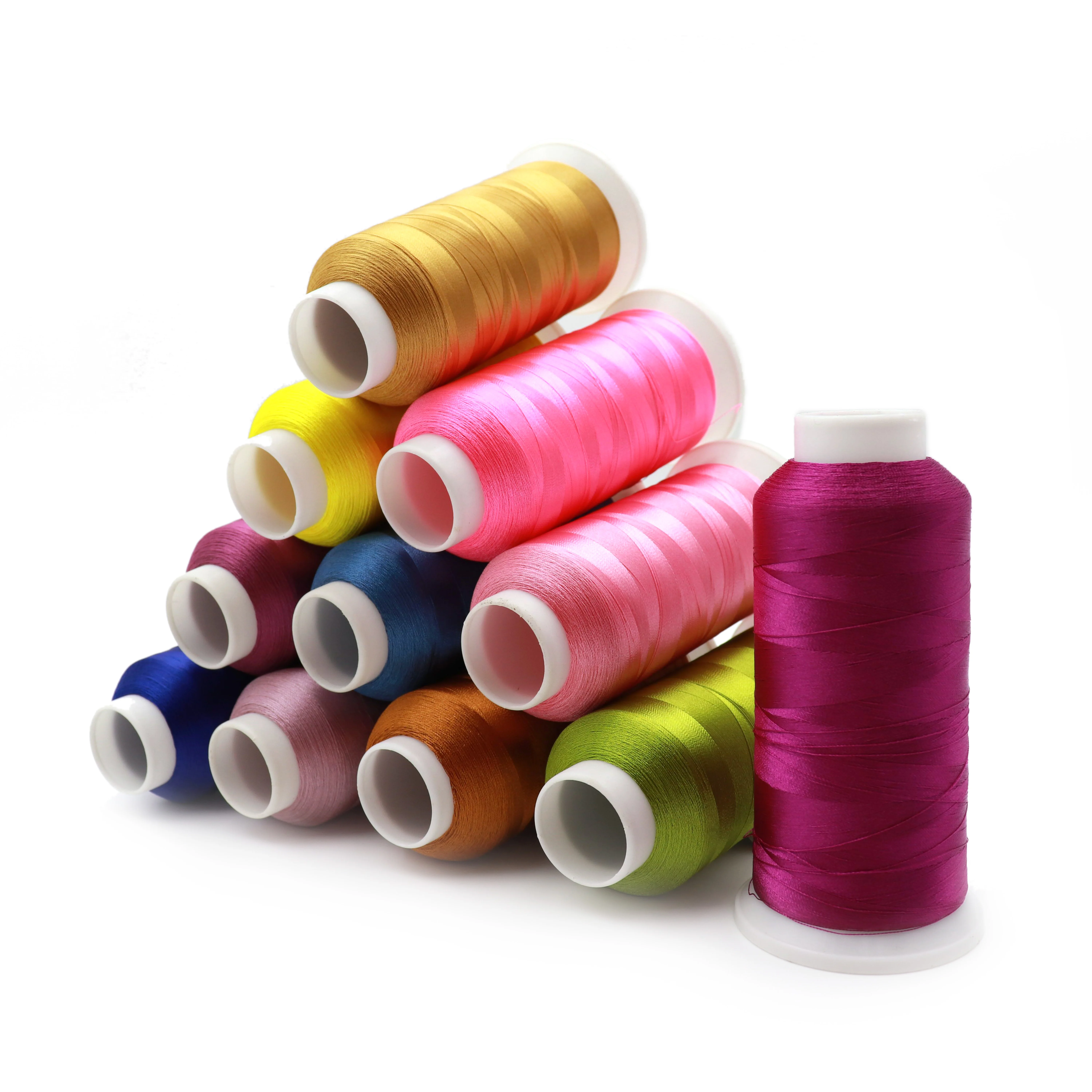 Fufu 100% Polyester Embroidery Thread Cone 3000m - Abrasion
