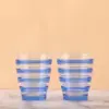 Blue low cup