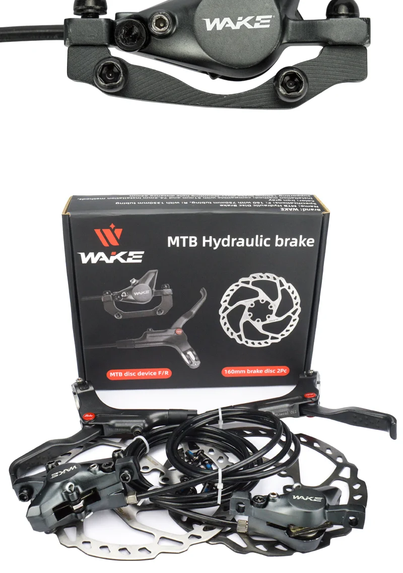 油圧ディスクブレーキキットMTBおよびロードバイク用WAKE 160 mm
