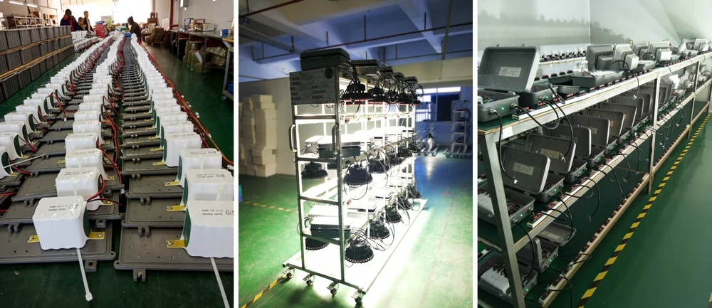 Waterproof Floodlight LED Emergency Conversion Driver Device With Rechargeable LiFePO4 Battery