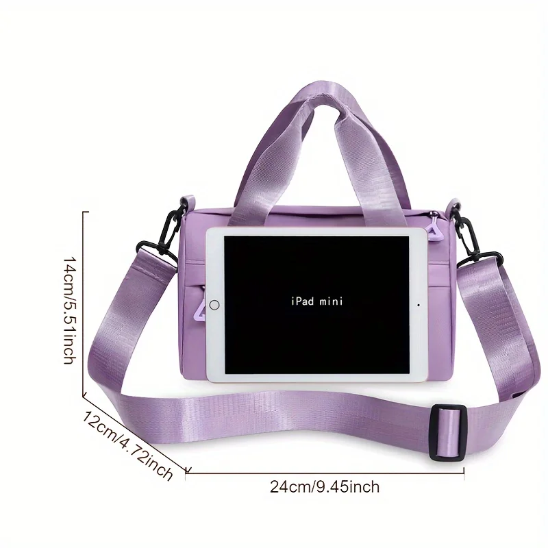 Mini Gym Shoulder Crossbody Tote Bags Waterproof Sports Duffel Travel Bag for Women