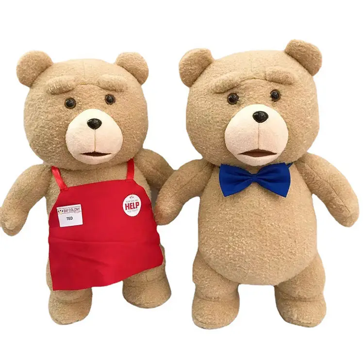 Peluche de oso de peluche TED De 48cm, muñecos de peluche de