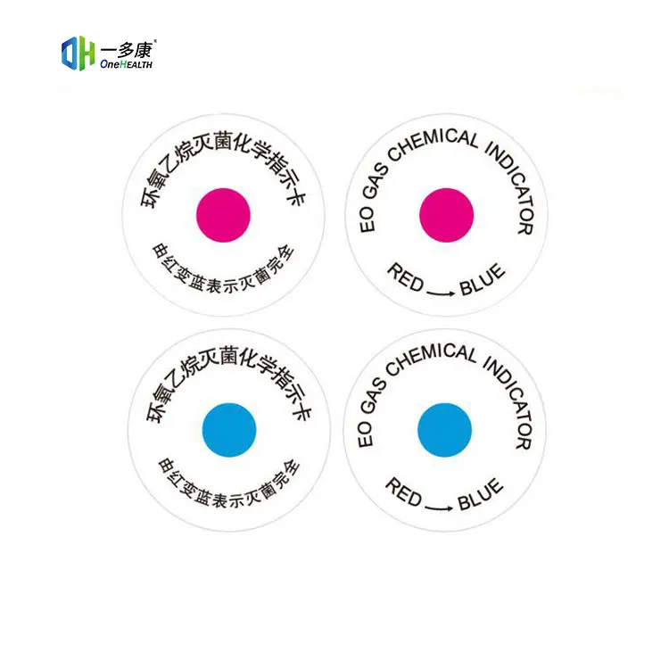 Gas Fading Control Ribbons Alibaba.com: EO Gas Chemical Indicator Adhesive Label Red to Blue ...