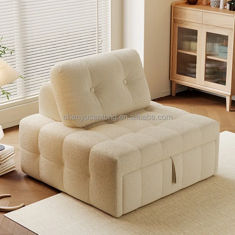 3-in-1 Folding Lounge Sofa Cama Bed Chair Convertible Sleeper Single Sofa  Come Bed
