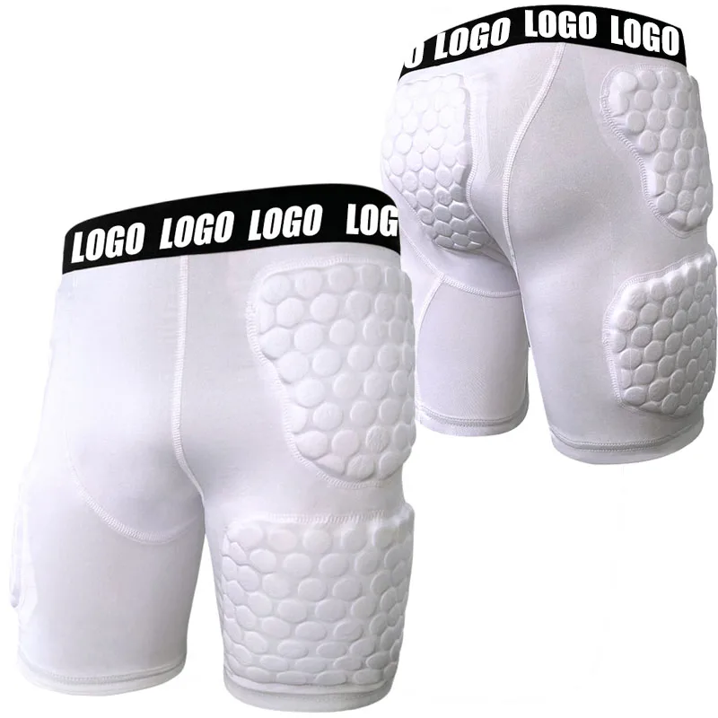 Eva Padded Compression Shorts Basketball Men 5pad Integrated Football