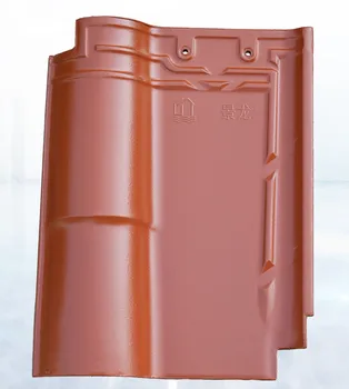 Handmade Traditional Design Chinese Roman Waterproof Villa Clay Roof Tiles Fujian Jinglong 1-Year Plain Roof Tiles