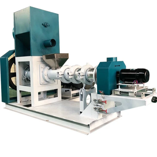 DGP Dry Type Floating Fish Feed Dog Food Extruder Single Screw Granulator Grain Seeds Maize Corn Soybean Extruder