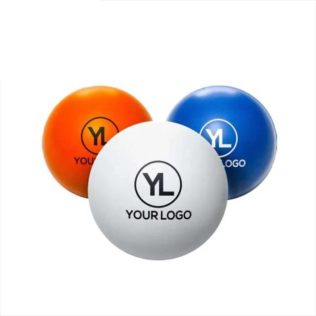 90-day Window Custom Logo Anti-Stress Squishy Ball Soft PU Foam Heart Football Shape Stress Relief Toy