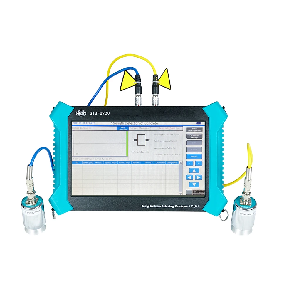 Ultrasonic Pulse Velocity Logging Test Non Destructive Testing of Concrete