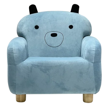 High Quality Children’s Furniture Sofa Shape Storage Stool for Kids Bedroom Room