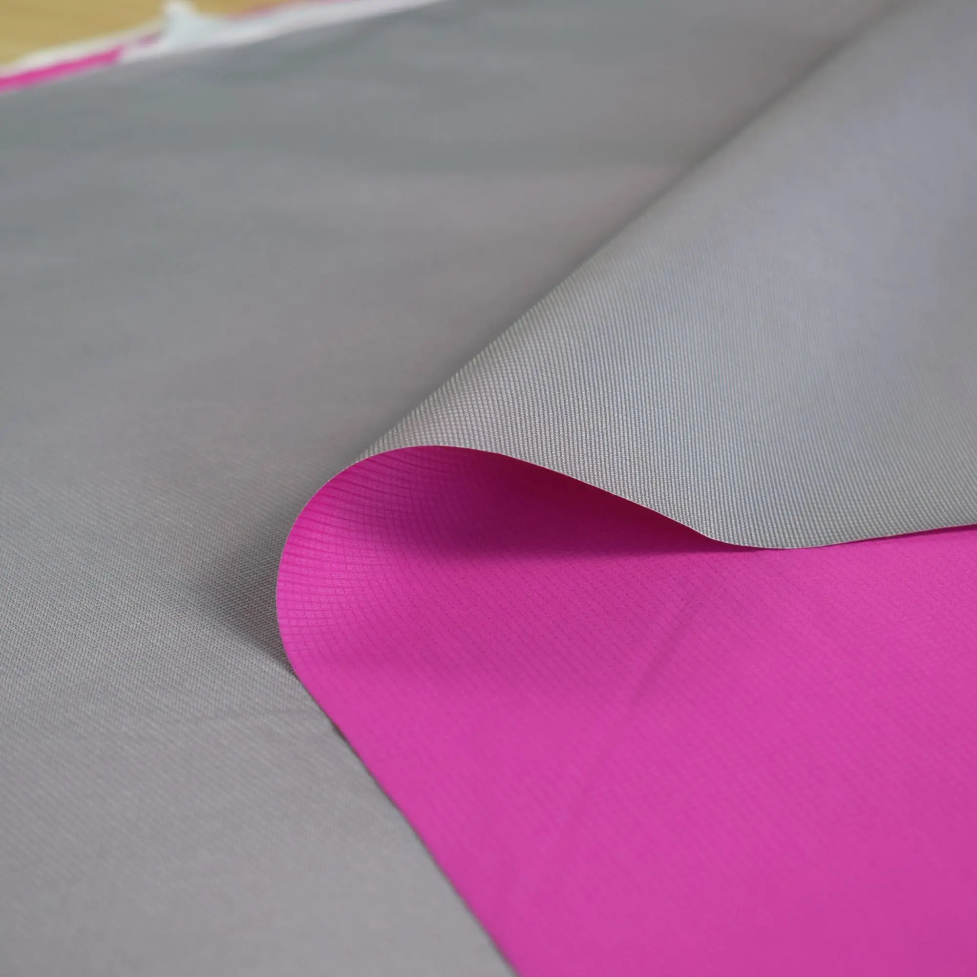 Nylon Material Raincoat Fabric Pu 