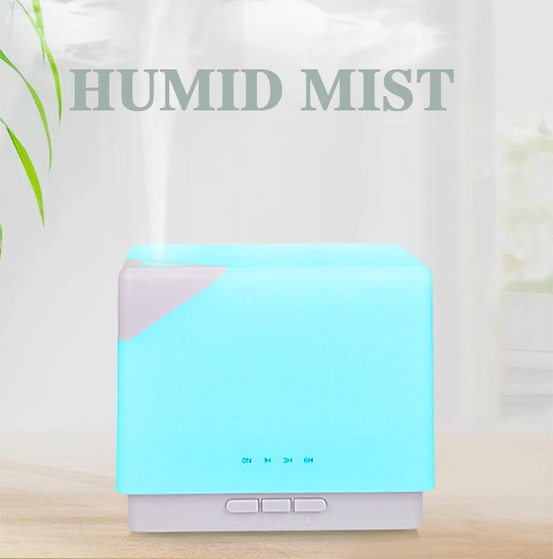 600ml Household Remote Control Essential Oil Diffuser App Control Wifi Aromatherapy Ultrasonic Wooden Humidifier 1 Year Warranty
